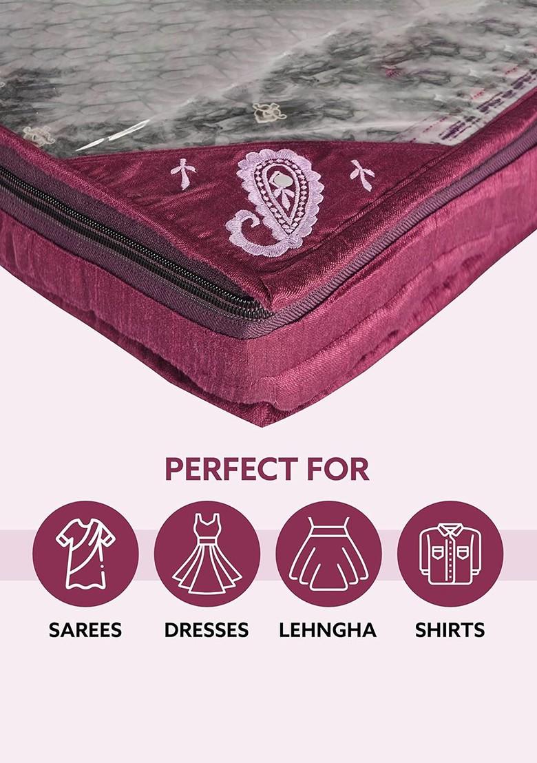 Purple 3 Pieces Regular Multi Utility Organisers