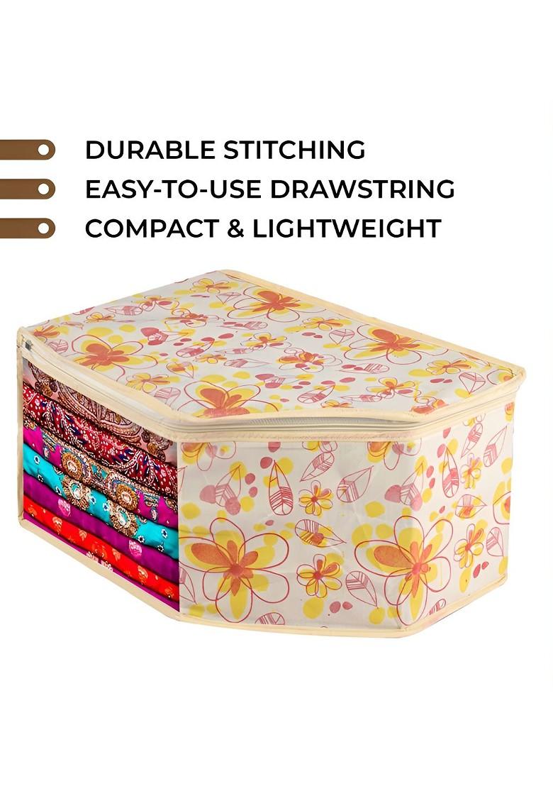 Cream 6 Pieces Reusable Multi Utility Organisers