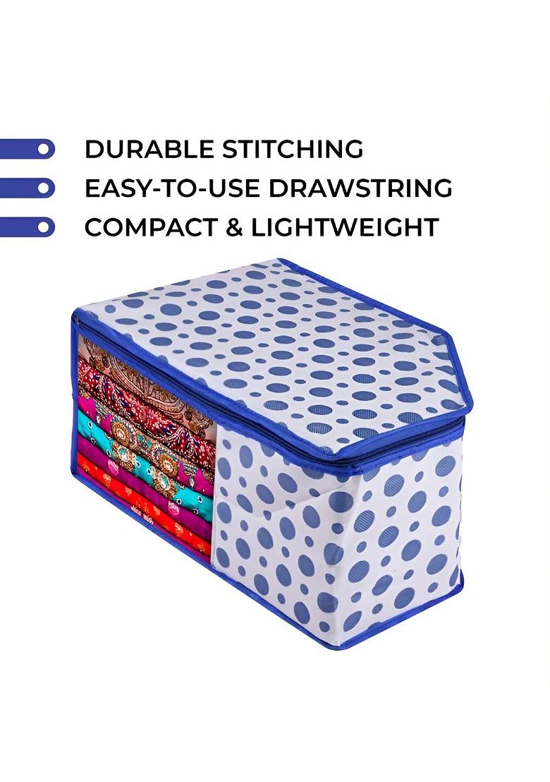 Blue And White 6 Pieces Reusable Multi Utility Organisers