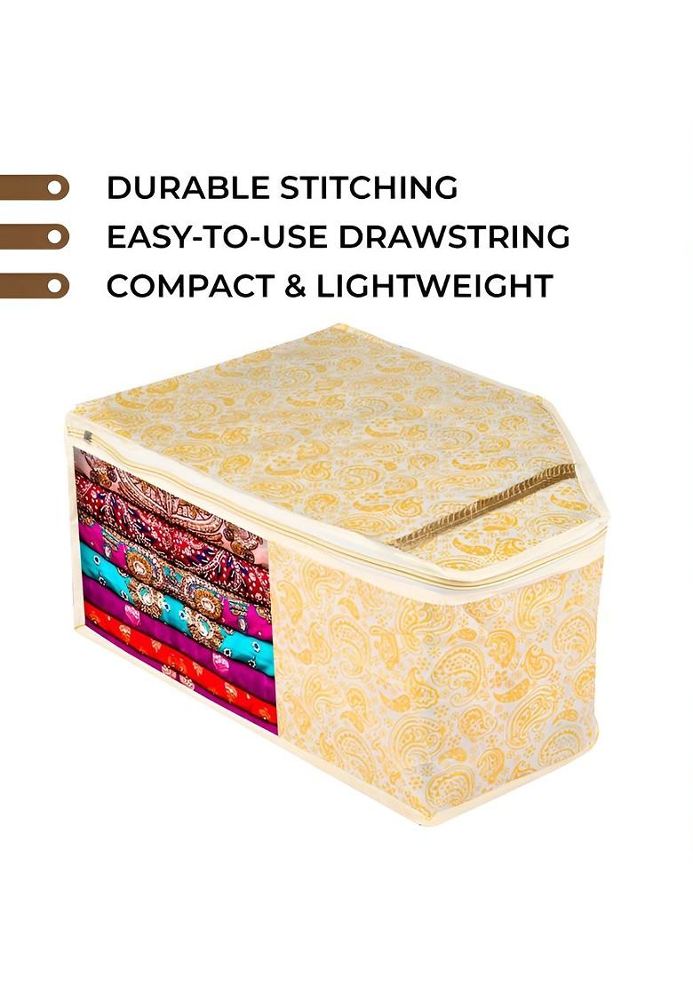 Yellow 6 Pieces Reusable Multi Utility Organisers