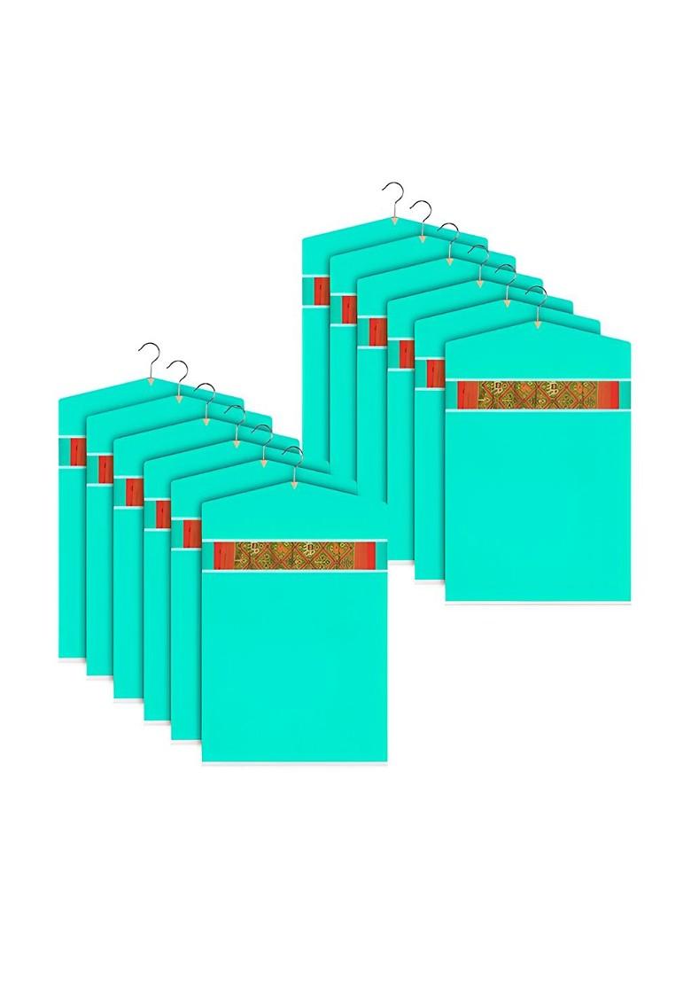 Green 12 Pieces Reusable Multi Utility Organisers