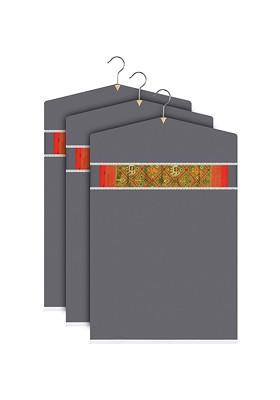 Grey Set Of 3 Regular Multi Utility Organisers