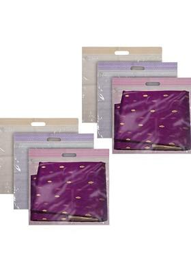 Purple Set Of 6 Regular Multi Utility Organisers