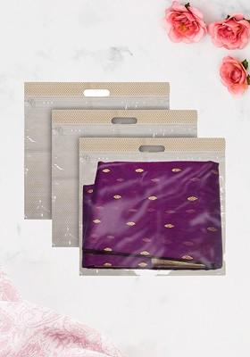 Brown Set Of 3 Regular Multi Utility Organisers