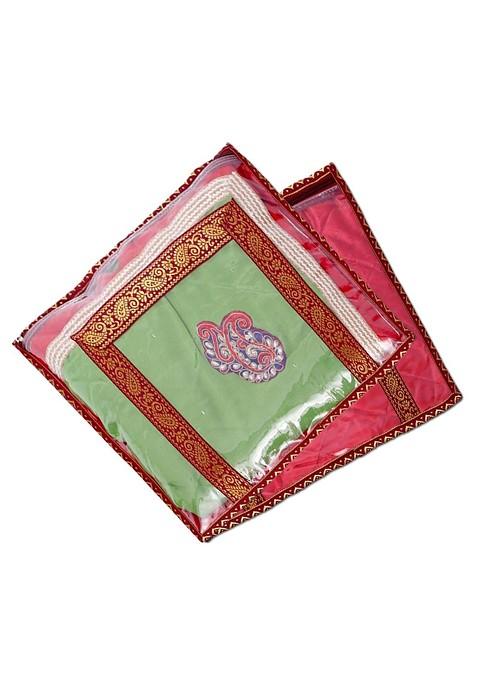 Maroon Set Of 2 Regular Multi Utility Organisers