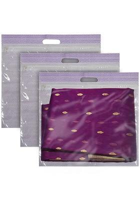 Purple Set Of 3 Regular Multi Utility Organisers