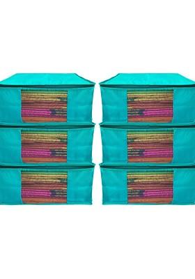 Blue Set Of 6 Regular Multi Utility Organisers