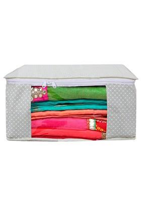 Cream Coloured Set Of 1 Regular Multi Utility Organisers