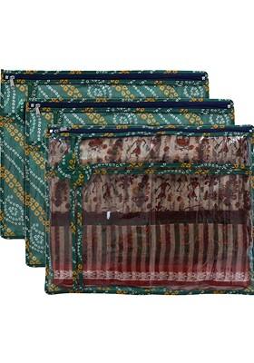 Green Set Of 3 Regular Multi Utility Organisers