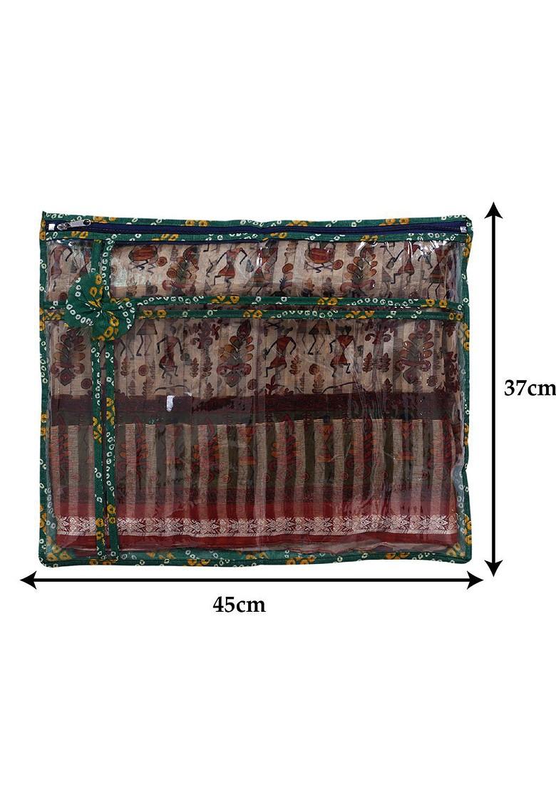 Green Set Of 3 Regular Multi Utility Organisers