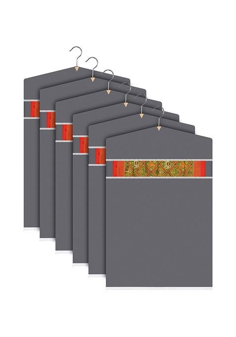 Grey Set Of 6 Regular Multi Utility Organisers