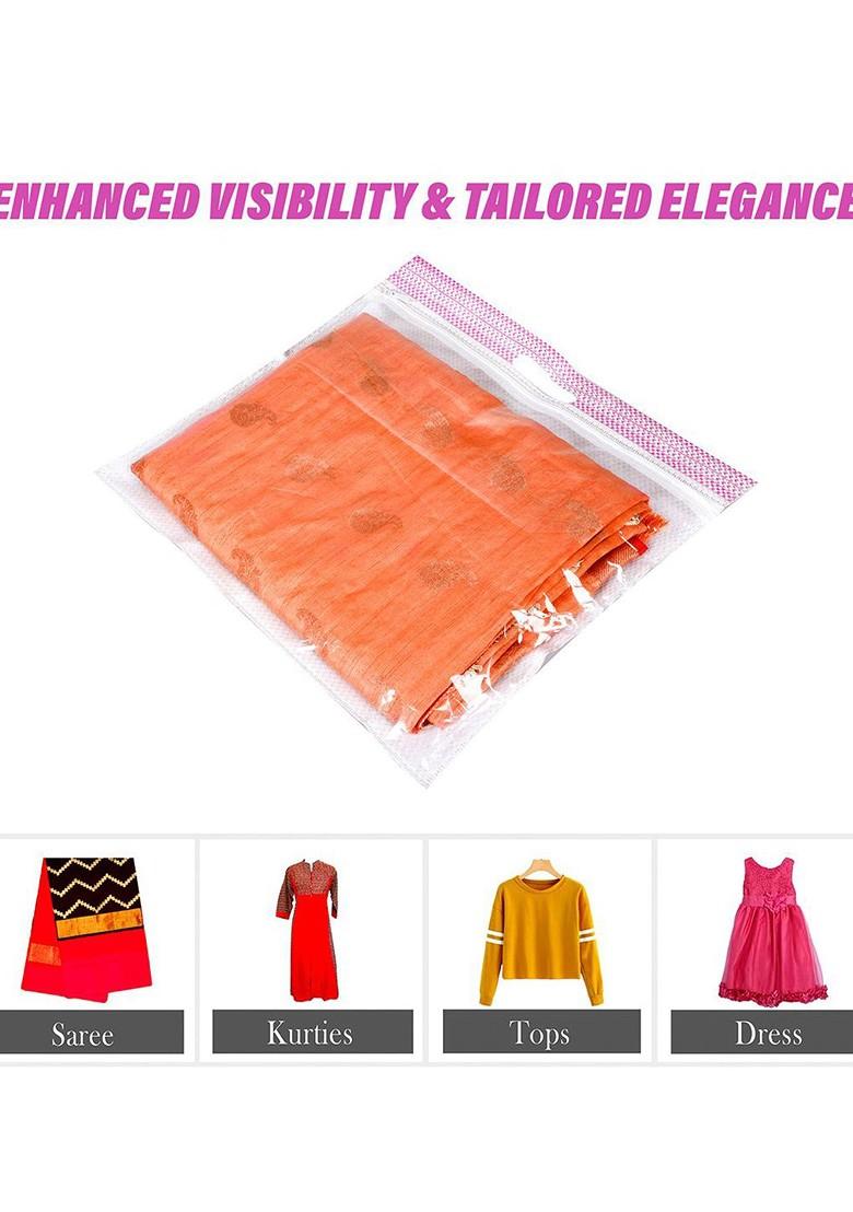 Pink Set Of 6 Regular Multi Utility Organisers