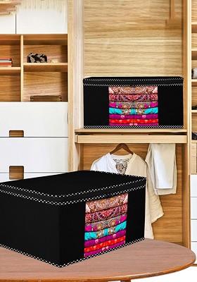 Black Set Of 4 Regular Multi Utility Organisers