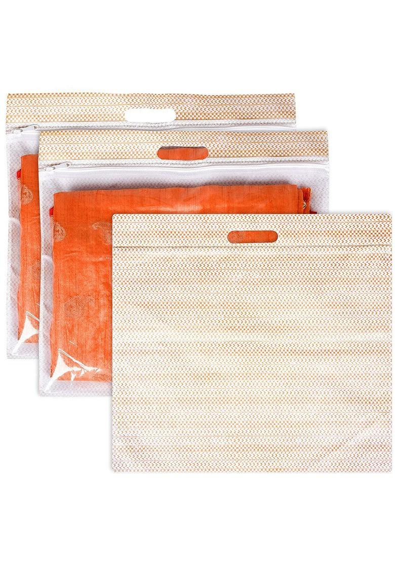 Brown Set Of 3 Regular Multi Utility Organisers