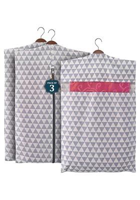 Grey Set Of 3 Regular Multi Utility Organisers