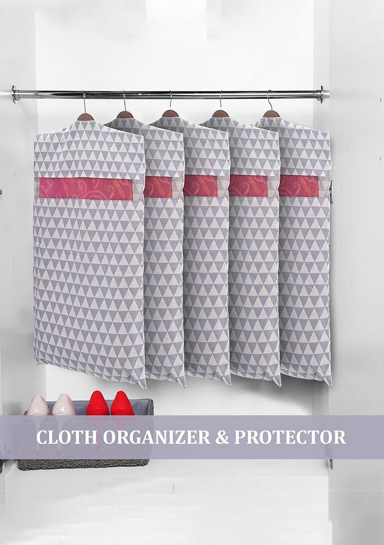 Grey Set Of 3 Regular Multi Utility Organisers