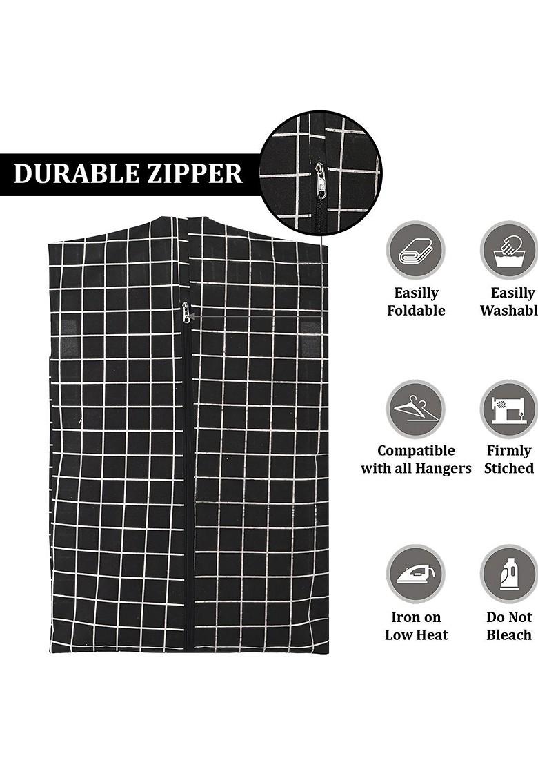 Black Set Of 3 Regular Multi Utility Organisers