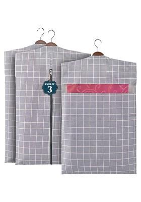 Grey Set Of 3 Regular Multi Utility Organisers