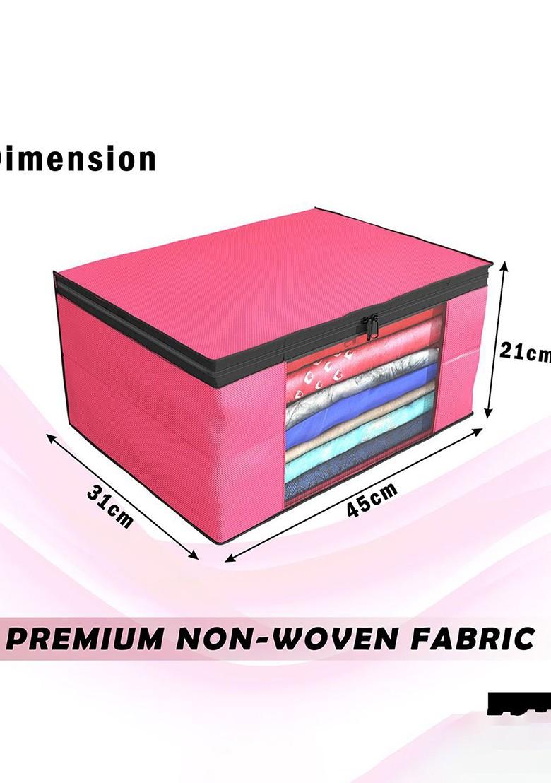 Cream Coloured Set Of 6 Regular Drawer Organiser Organisers