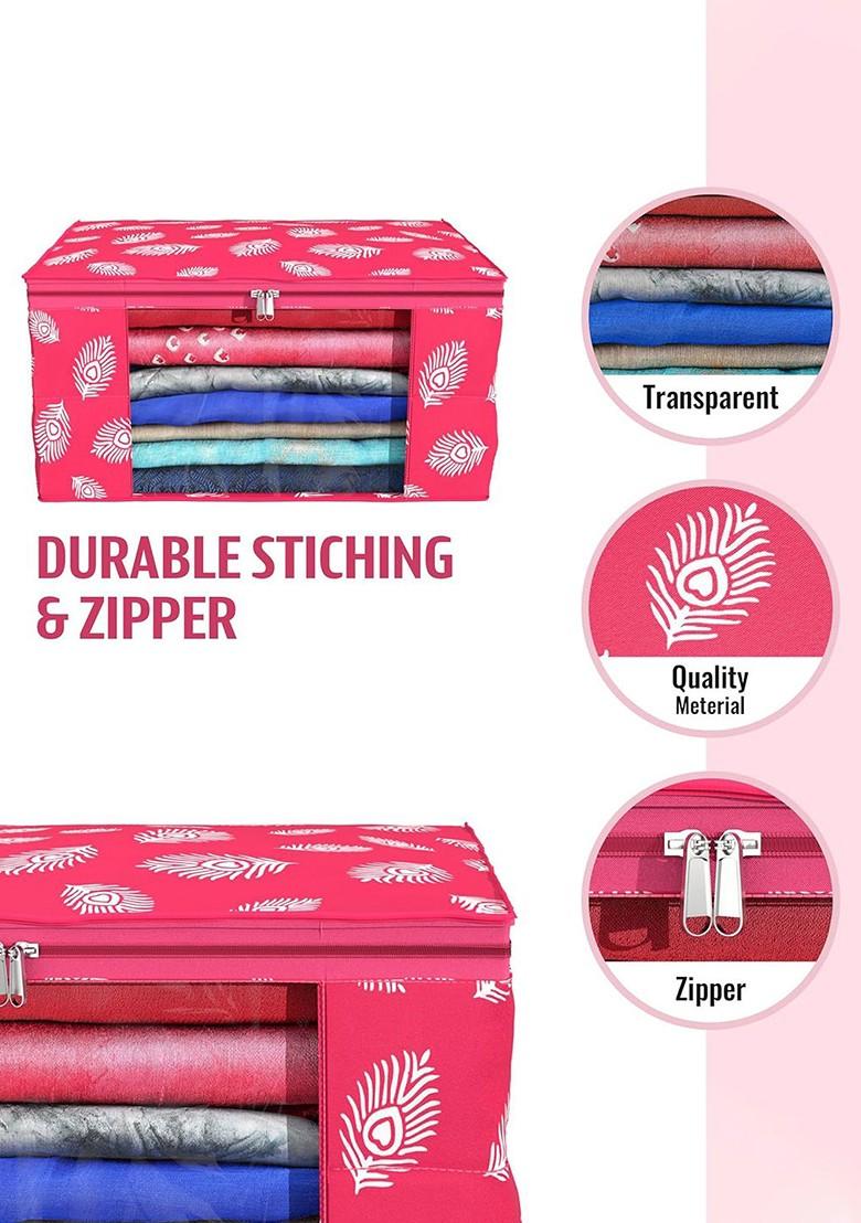 Pink 2 Pieces Regular Multi Utility Organisers