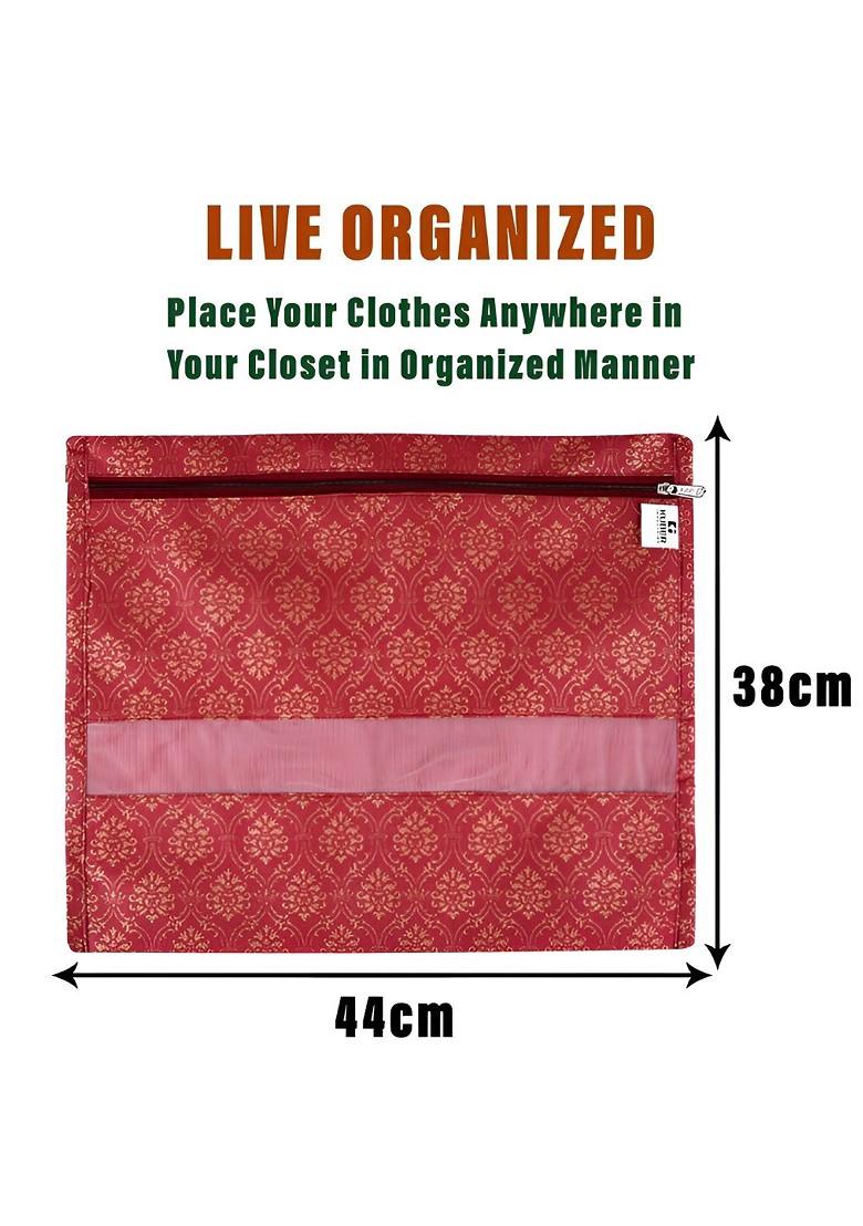 Blue 16 Reusable Saree Cloth Organisers