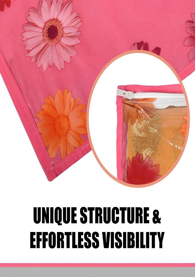 Set Of 24 Assorted Reusable Drawer Single Packing Saree Cover Organisers