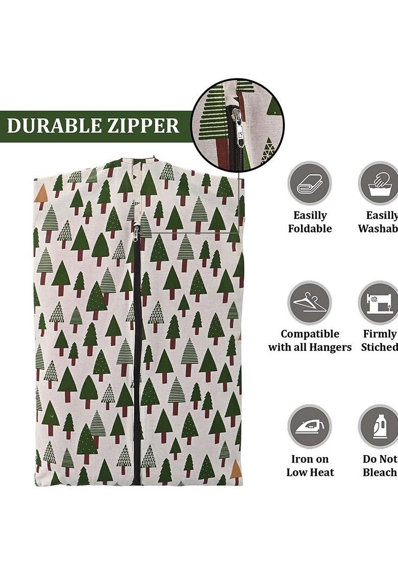 Brown Set Of 24 Regular Hanging Saree Cover Multi Utility Organisers