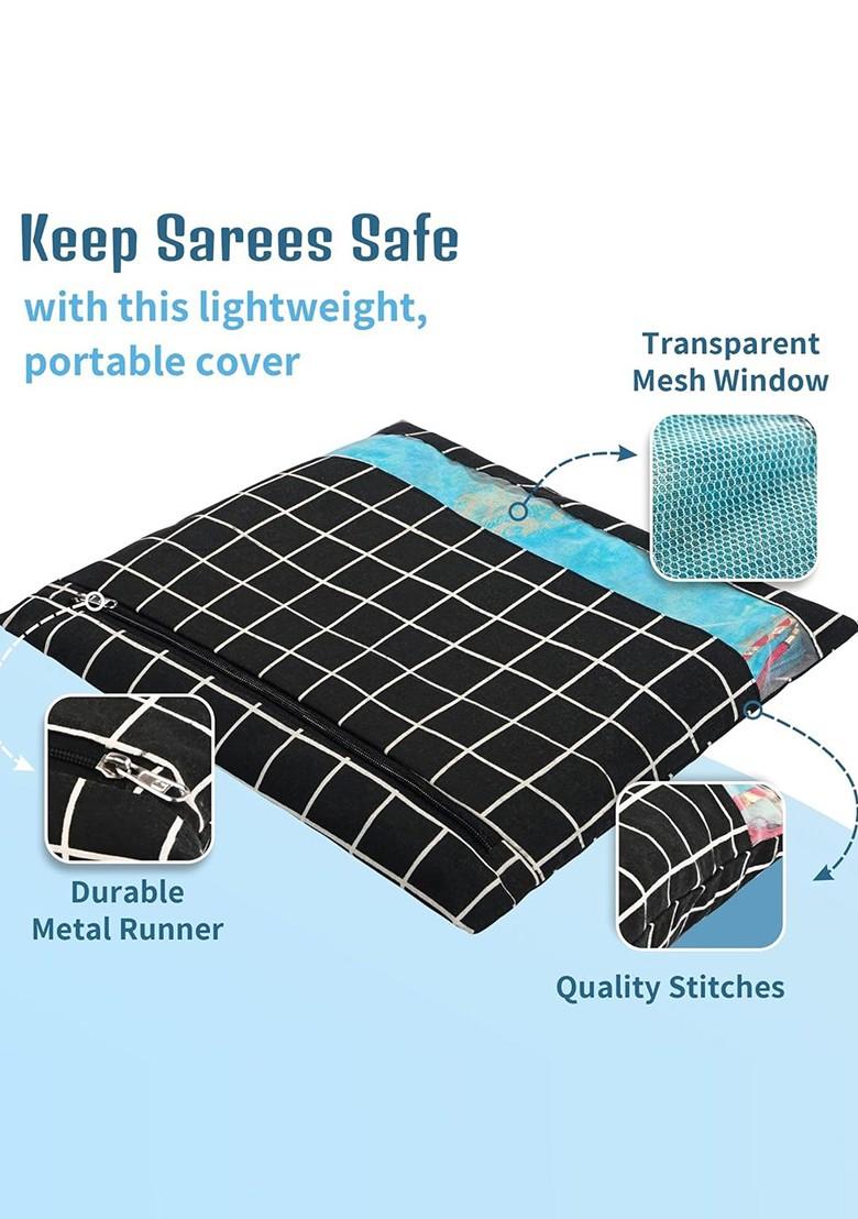 Black 4 Pieces Multi Utility Organisers