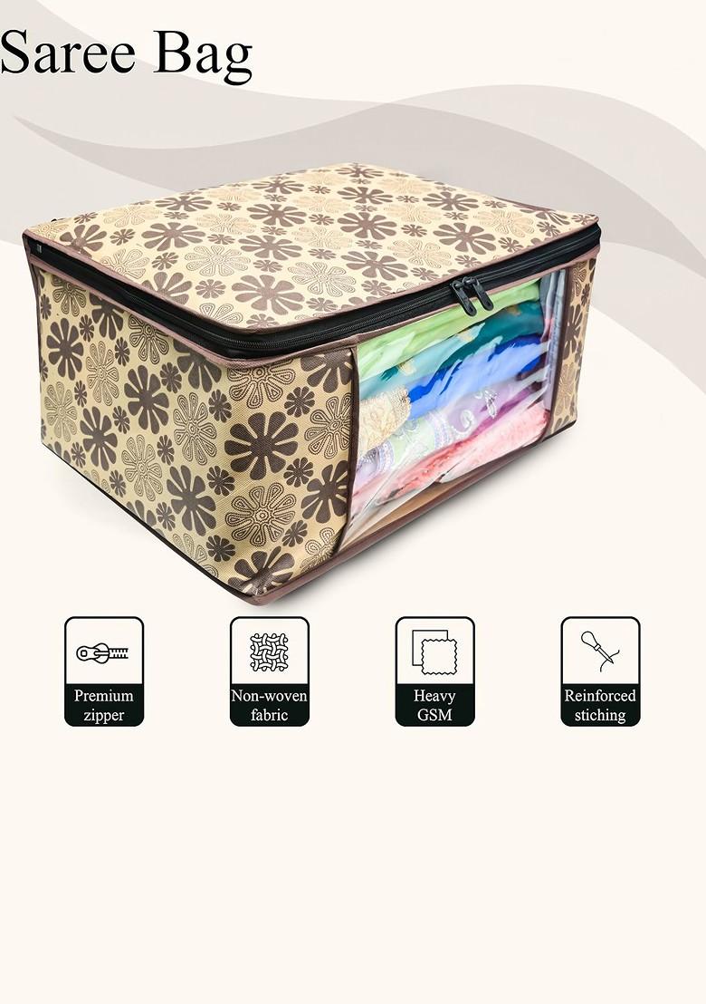 Set Of 9 Non Woven Printed Saree Cover