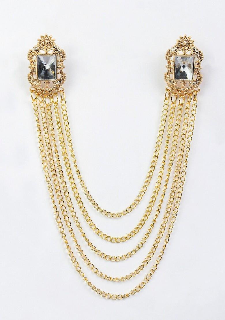 Alloy Aurum Aesthetic Charm Brooch