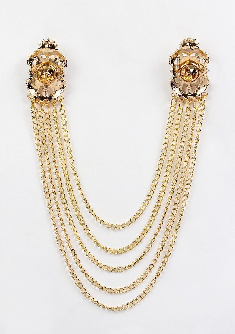 Alloy Aurum Aesthetic Charm Brooch