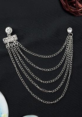 Alloy Stellar Studs Charm Brooch