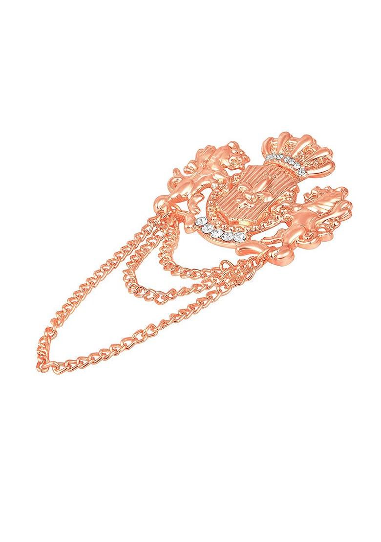 Men Unicorns Chain Brooch