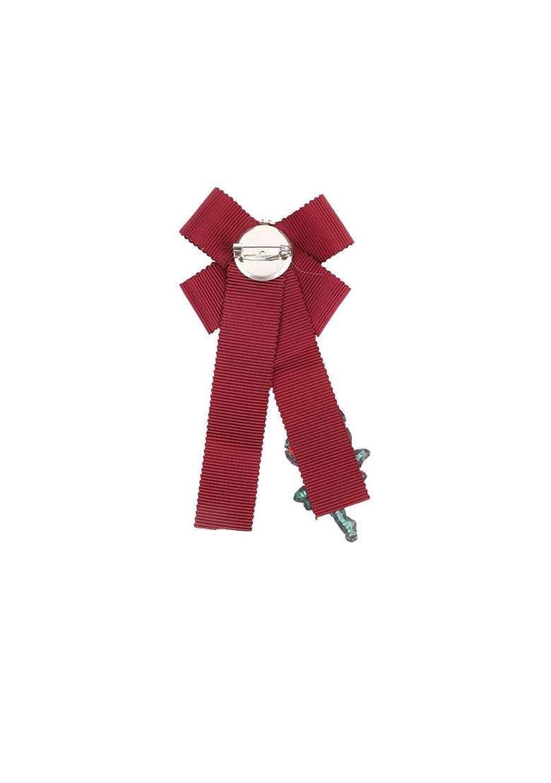 Women Red Brooch - Indya
