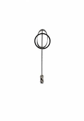 Men Grey Solid Brooch