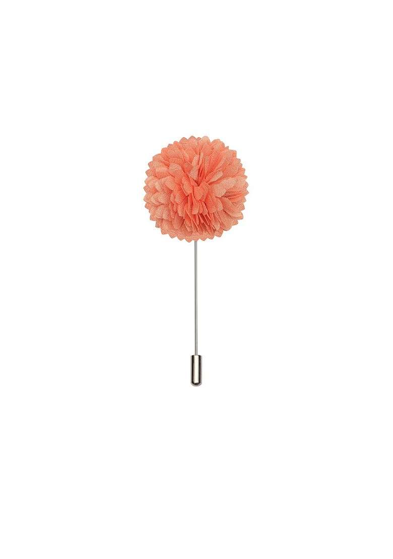 Unisex Pink Beautiful Lapel Pin - Indya