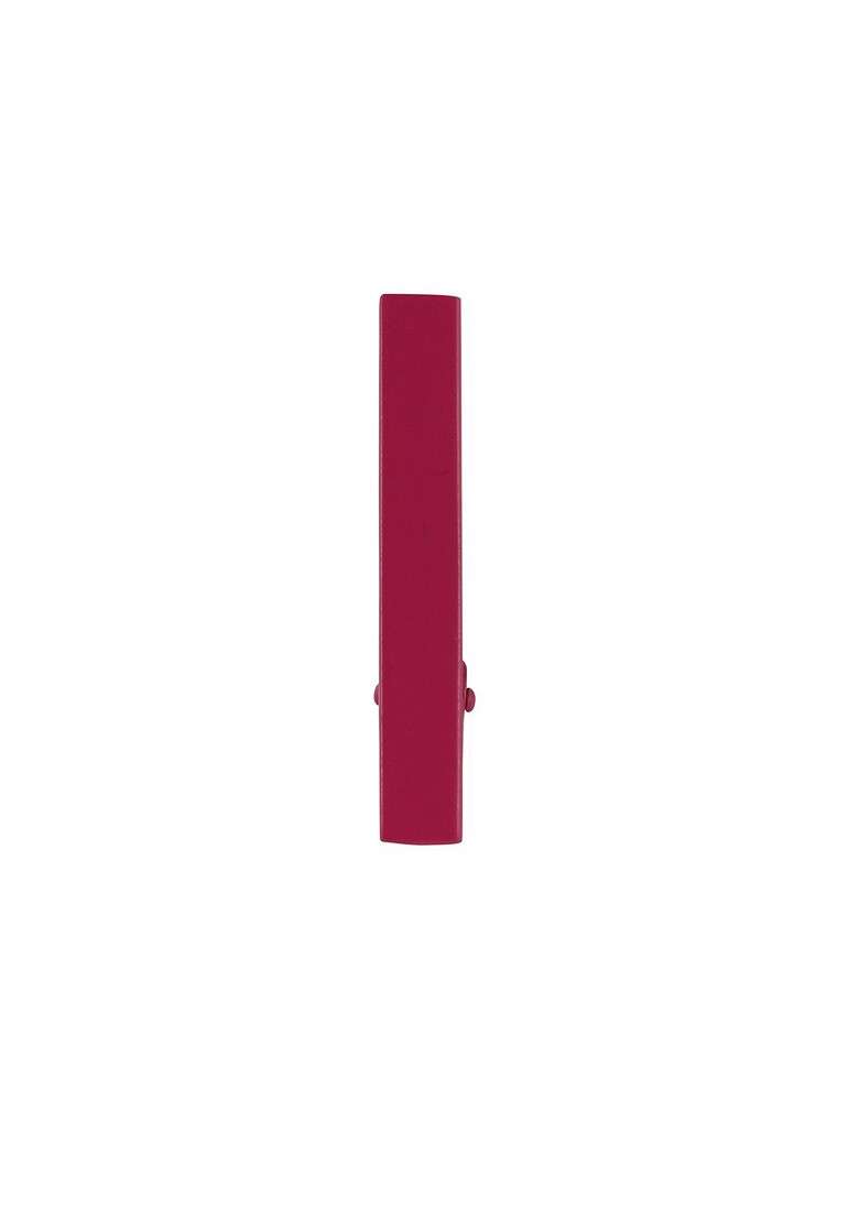 Men Magenta Pink Solid Tie Pin - Indya