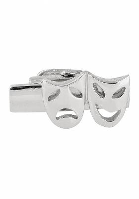 Men Silver Toned Tie Pin