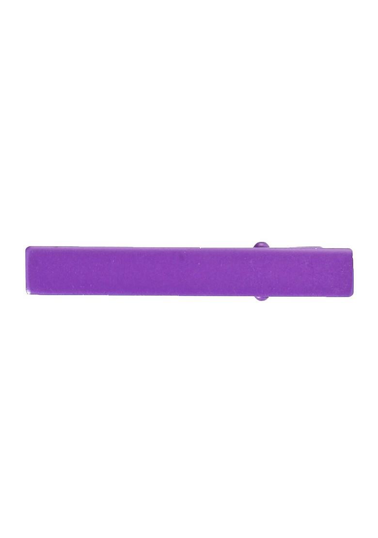 Men Purple Solid Tie Pin