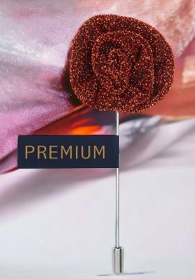 Unisex Copper Toned The Shining Star Lapel Pin