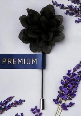 Unisex Green Blooming Glamor Lapel Pin