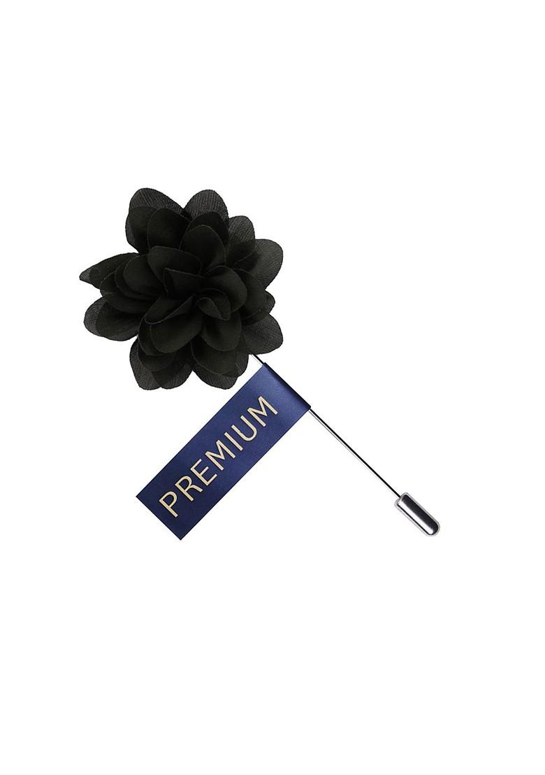 Unisex Green Blooming Glamor Lapel Pin