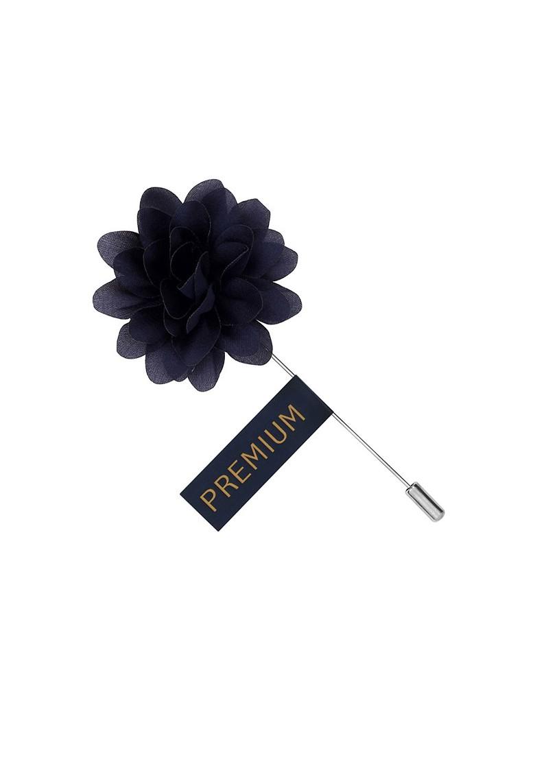 Unisex Blue Elron Petals Lapel Pin