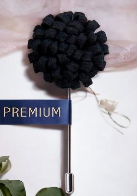 Unisex Black A Glorious Crescendo Lapel Pin