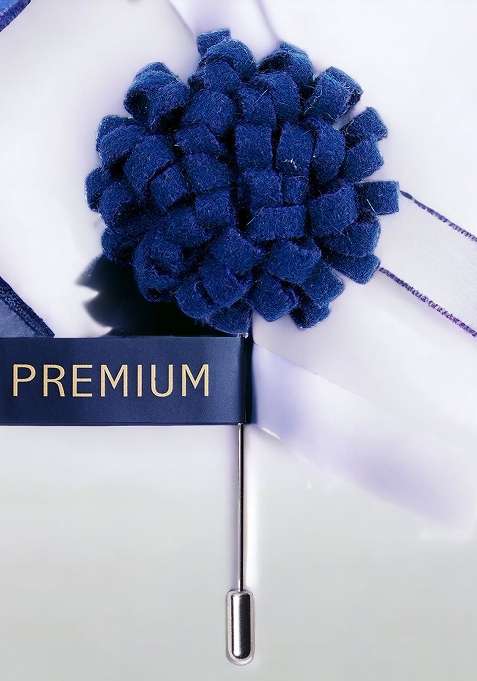 Unisex Blue A Glorious Crescendo Lapel Pin