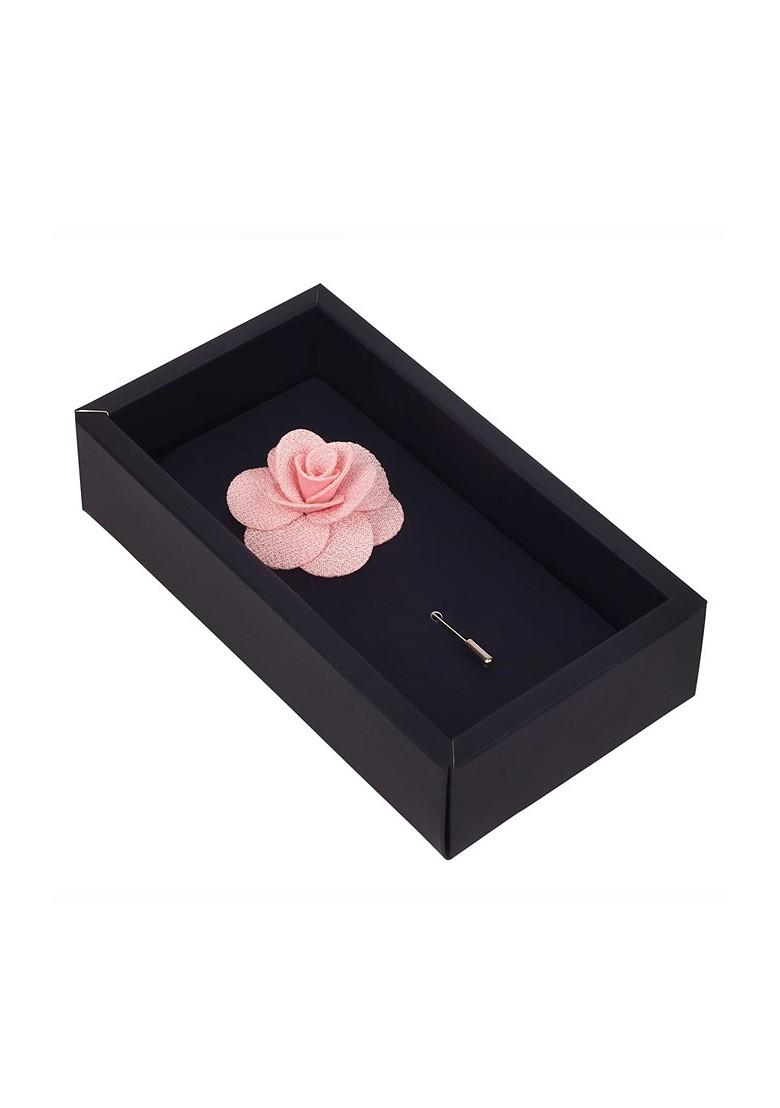 Unisex Pink Brawny Delicacy Brooch Lapel Pin