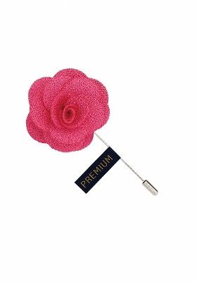 Unisex Pink Floral Brawny Delicacy Lapel Pin