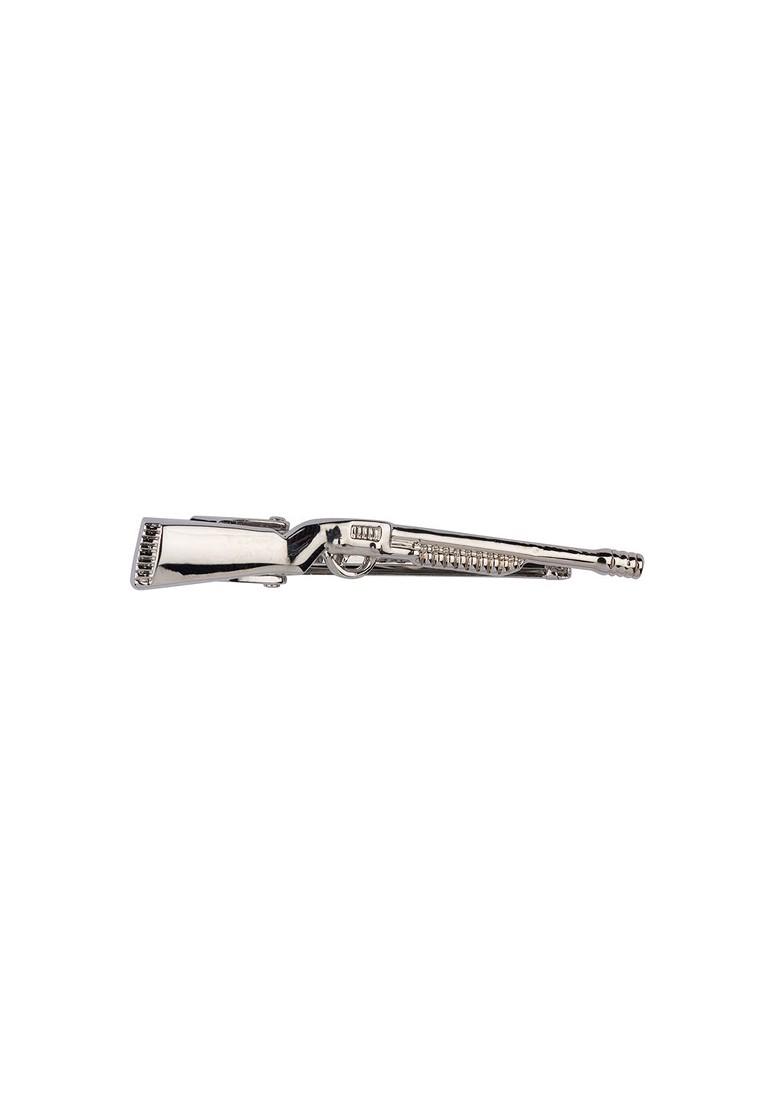 Men Silver Toned Tie Pin