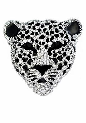 Silver Toned Plated Brass Brooch