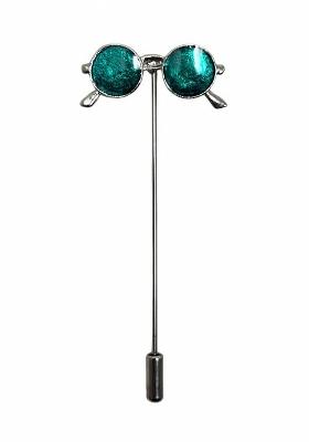 Men Sunglass Design Laple Pin Minimal Brooch